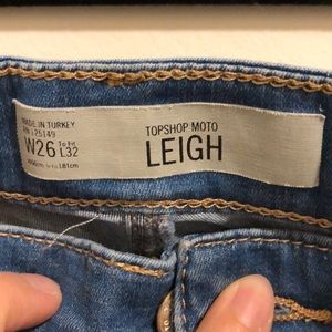 Topshop leigh skinny jeans W26 L32